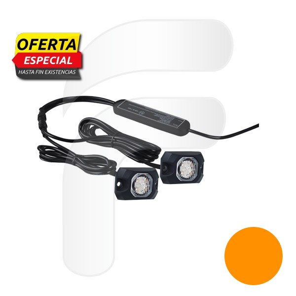 KIT LUZ ESTROBOSCÓPICA LED R65 9/30V 55.3X37X16 MM FA410033